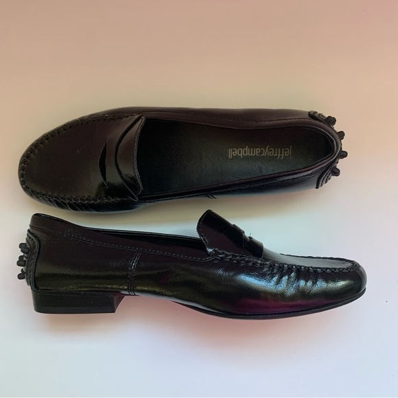 Jeffrey Campbell BIOGRAPHY Slip on Loafer Sz 7.5M $150 - Picture 4 of 8
